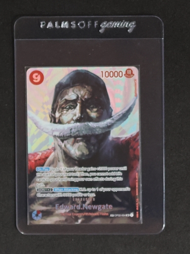 2023 One Piece Card Game OP02-004 Edward Newgate SP — front