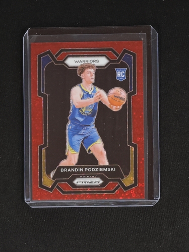 2023-24 Panini Prizm #147 Brandin Podziemski — front