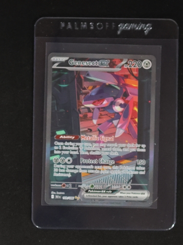 2025 Pokémon #169 Genesect EX Black Bolt Special Illustration Rare — front