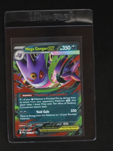 2025 Pokémon Mega Gengar EX #56 — front