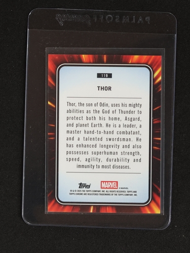 2025 Topps Marvel #119 Thor — front
