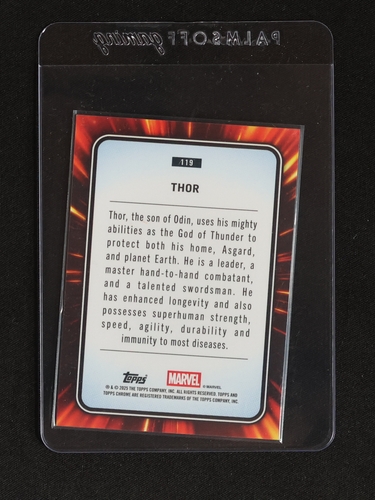 2025 Topps Marvel #119 Thor — front