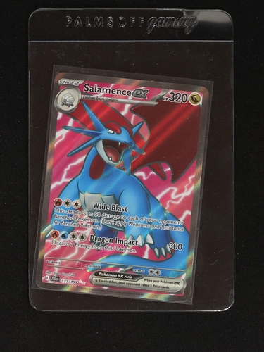 2025 Pokémon TCG #177 Salamence EX — front