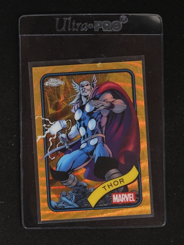 2025 Topps Chrome Marvel #119 Thor — front