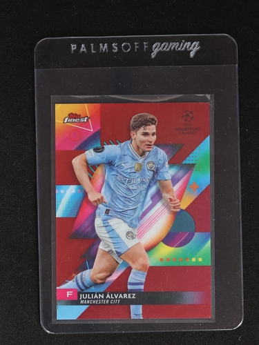 2023-24 Topps Finest UEFA Club Competitions #29 Julián Álvarez — front