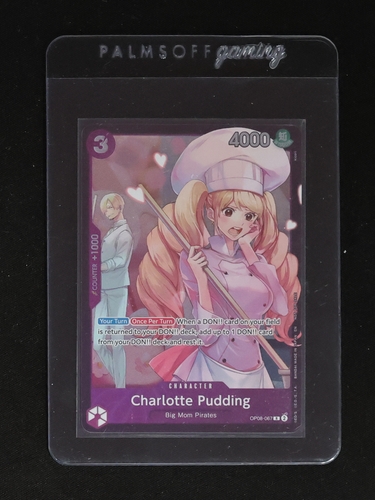 2025 One Piece Card Game OP08-067 Charlotte Pudding — front
