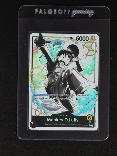 One Piece Card Game ST29-001 Monkey.D.Luffy Alternate Art Leader — front