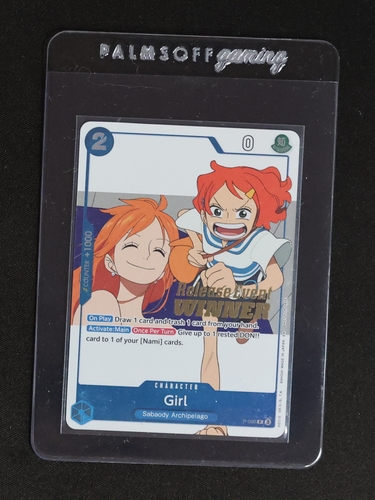 One Piece Card Game OP14 #P-096 Girl — front