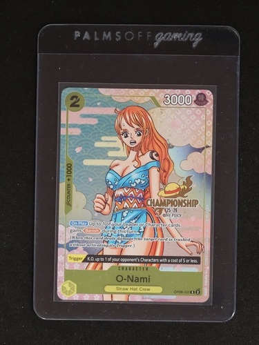 2024 One Piece Card Game OP06-101 O-Nami — front
