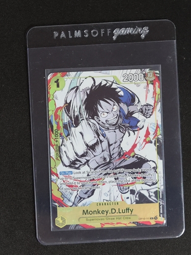 2025 One Piece CCG #OP10-111 Monkey D. Luffy — front