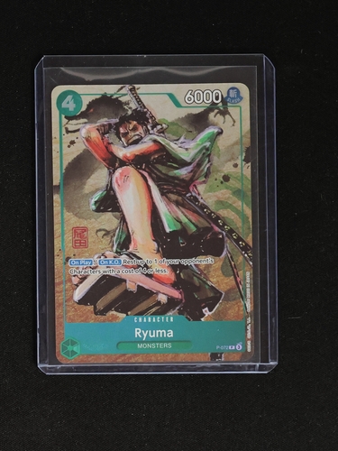 One Piece Card Game Ryuma P-072 Premium Card Collection Best Selection Vol.3 — front