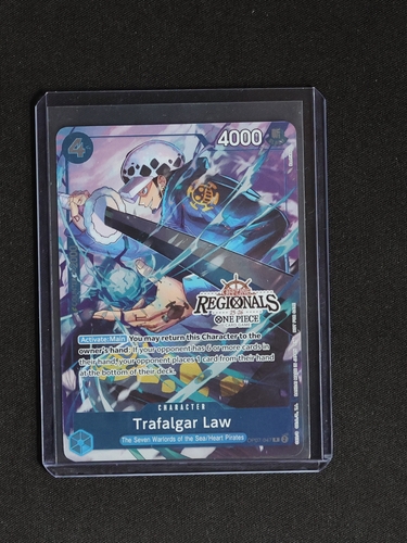 2025 One Piece TCG OP07-047 Trafalgar Law — front