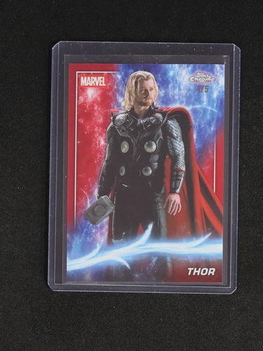 2025 Topps Chrome Marvel Studios #10 Thor — front