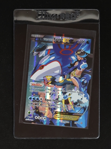 2015 Pokémon XY Double Crisis #6 Team Aqua's Kyogre EX — front
