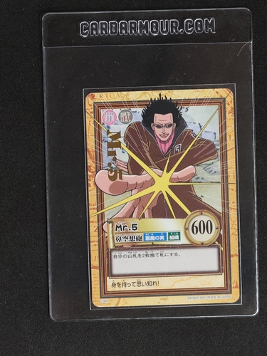 One Piece Carddass Hyper Battle 2001 #C389 Mr. 5 — front
