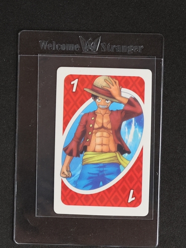 2010 WWE UNO #1 Monkey D. Luffy — front