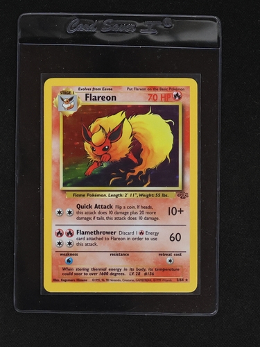1999 Pokémon Jungle #3 Flareon — front