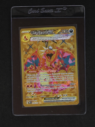 2023 Pokémon TCG #228 Charizard EX Obsidian Flames — front