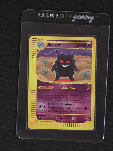 2002 Pokémon Expedition #48 Gengar — front