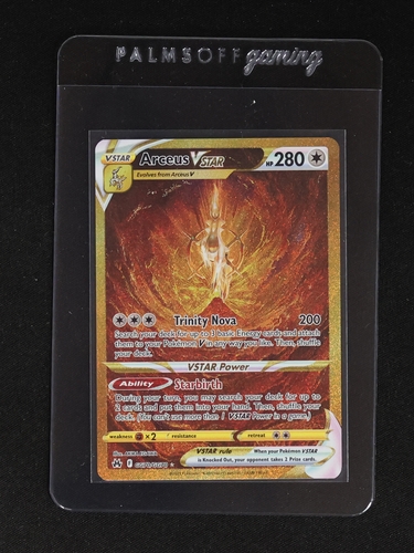 2023 Pokémon TCG Crown Zenith #GG70 Arceus VSTAR — front