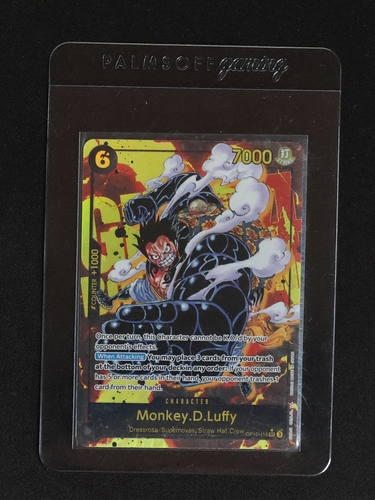 2025 One Piece OP10-118 Monkey D. Luffy SEC Alternate Art Royal Blood — front