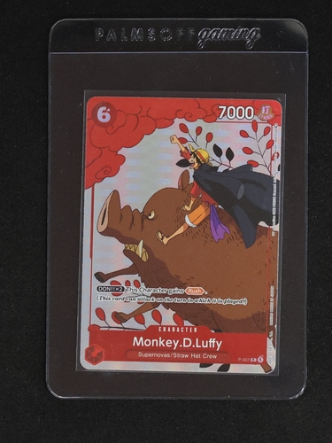 2023 One Piece Gift Collection #P-001 Monkey D. Luffy — front