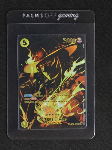 2025 Legacy of the Master ST13-011 Portgas.D.Ace SP — front