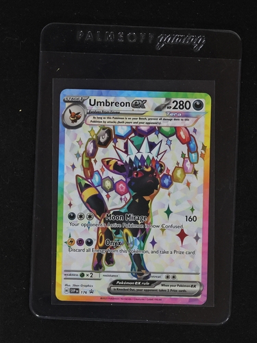 2025 Pokémon Prismatic Evolutions #176 Umbreon ex — front