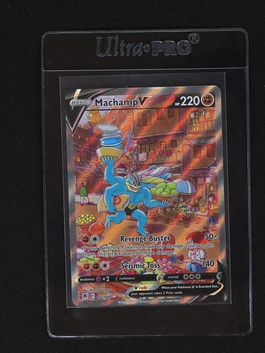 2022 Pokémon Astral Radiance #172 Machamp V — front