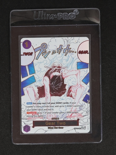 2025 One Piece OP11-080 Gear Two Alternate Art — front