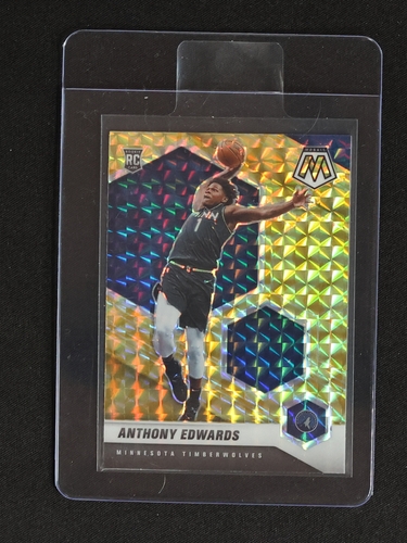 2020-21 Panini Mosaic #201 Anthony Edwards — front