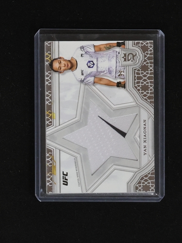 2024 Topps Royalty UFC #SRR-14 Yan Xiaonan Star Relics — front