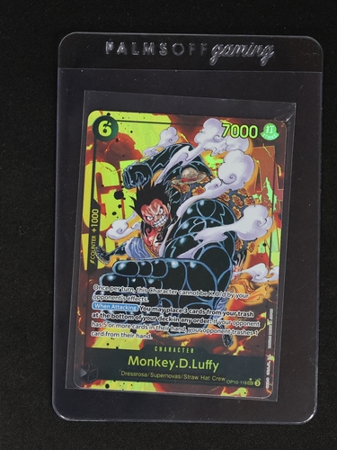 2025 One Piece OP10-118 Monkey D. Luffy Royal Blood Alternate Art — front