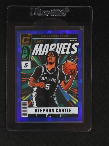 2024-25 Donruss #23 Stephon Castle Net Marvels — front