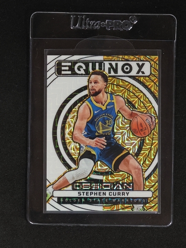 2024-25 Panini Obsidian #10 Stephen Curry Equinox — front