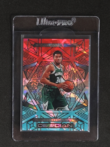 2024-25 Panini Obsidian #134 Giannis Antetokounmpo — front