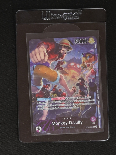 2024 One Piece Promo #OP05-060 Monkey D. Luffy — front