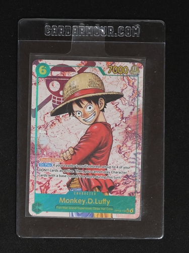 2025 One Piece OP13-118 Monkey D. Luffy — front
