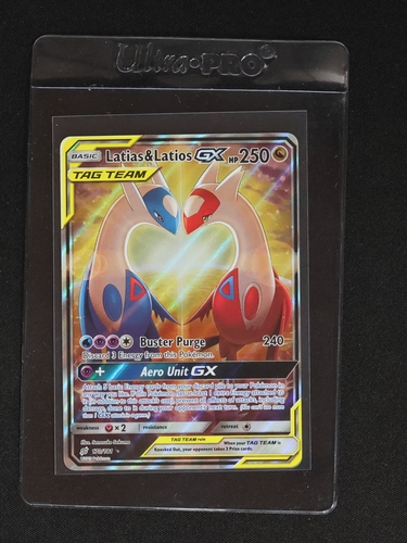2019 Pokémon Sun & Moon Team Up #170 Latias & Latios GX — front