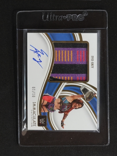2023 Panini Immaculate WWE #01 Iyo Sky — front