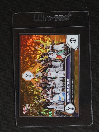 2025 Topps Now #033 Tottenham Hotspur UEFA Europa League Champs — front