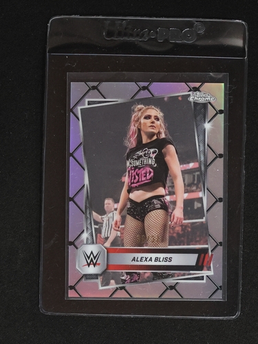2025 Topps Chrome WWE #107 Alexa Bliss — front