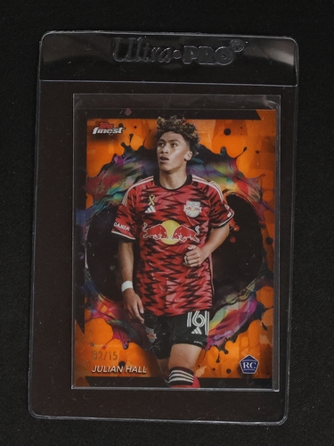 2024 Topps Finest MLS #15 Julian Hall — front