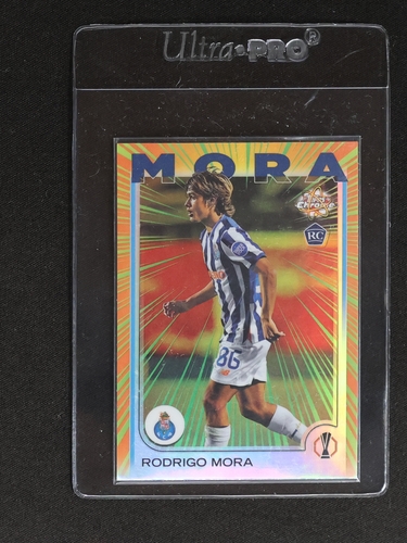 2024-25 Topps Chrome UEFA #137 Rodrigo Mora — front