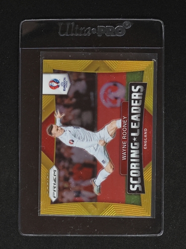 2016 Panini Prizm #6 Wayne Rooney Scoring Leaders — front