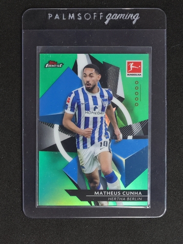 2020-21 Topps Finest Bundesliga #7 Matheus Cunha — front