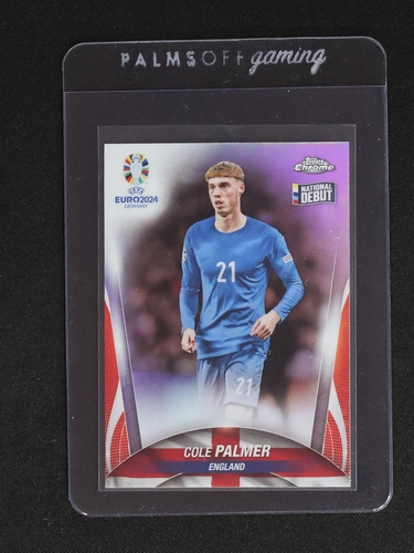 2024 Topps Chrome UEFA Euro National Debut #88 Cole Palmer — front