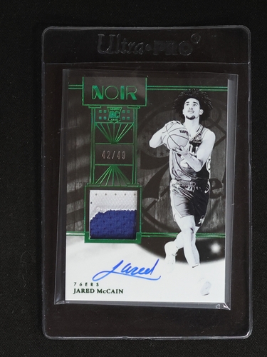 2024-25 Panini Noir #320 Jared McCain — front