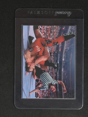 1998 Comic Images WWF Superstarz Stone Cold Steve Austin Omni #4 — front