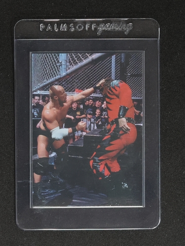 1998 Comic Images WWF Superstarz Stone Cold's Greatest Hitz Omni Insert #5 Steve Austin & Kane — front